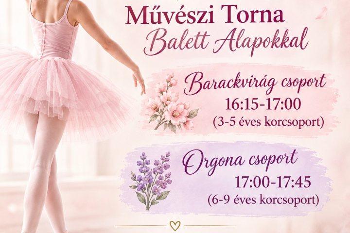 Művészi torna balett alapokkal