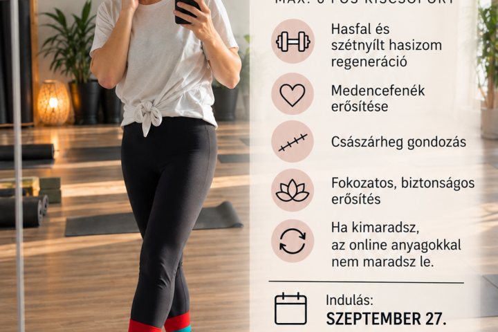 Szétnyílt hasizom torna
