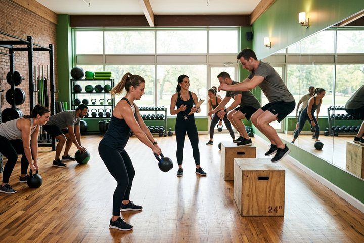 Crossfit a Bio-Fit Centerben, Gödöllőn