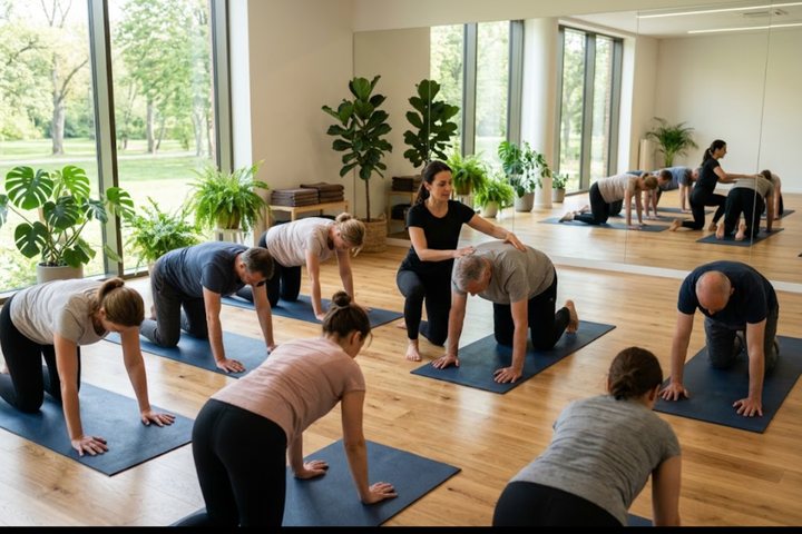 Gerinctorna a Bio-Fit Centerben, Gödöllőn