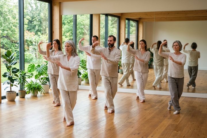 Tai chi a Bio-Fit Centerben, Gödöllőn